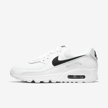 Nike Air Max 90 - Női Utcai Cipő - Fehér/Fehér/Fekete